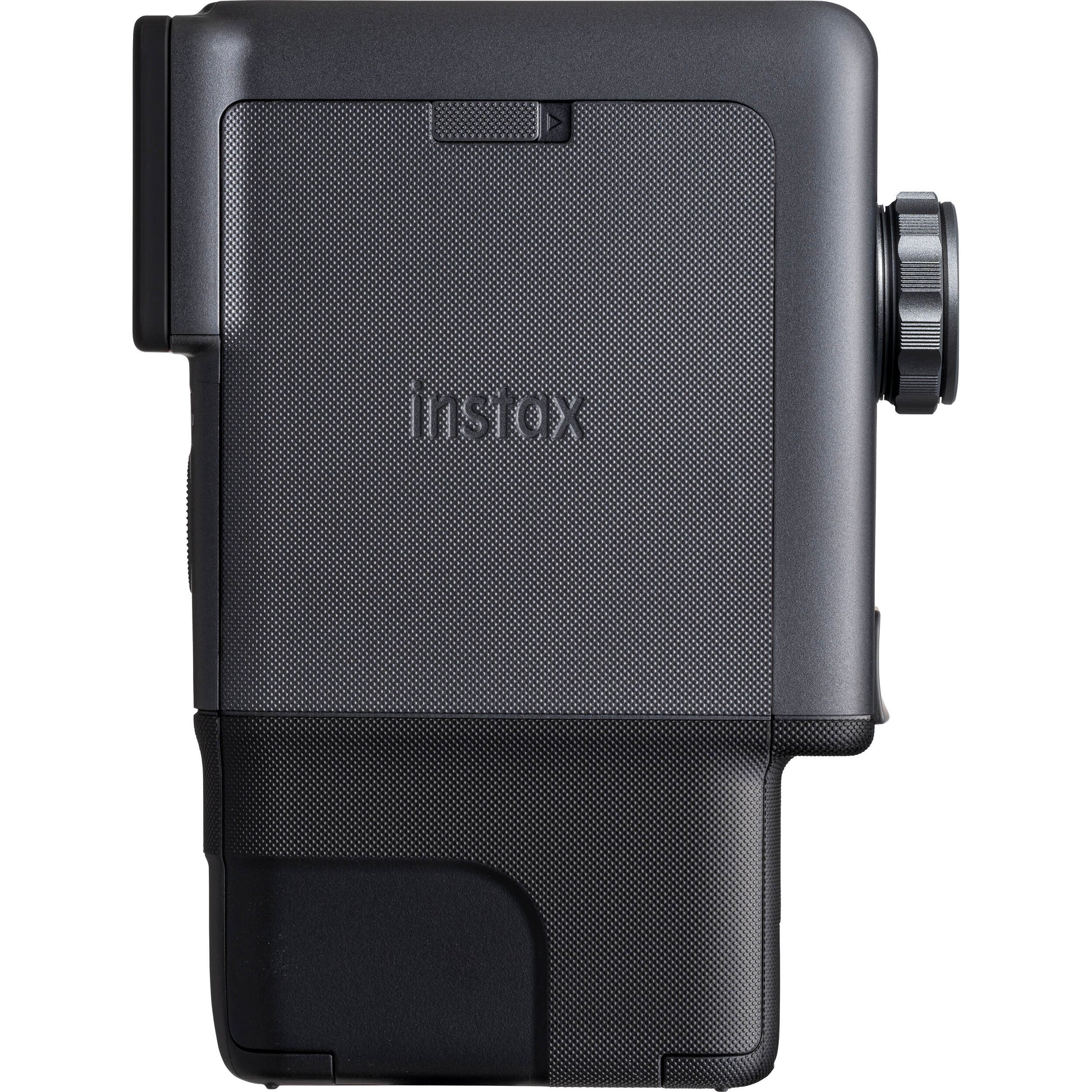 Hybrid instant camera Instax Mini Evo for videos, stills, and smartphone printing.