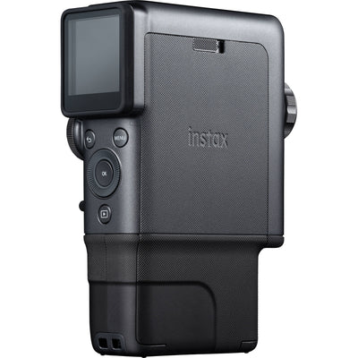 Hybrid instant camera Instax Mini Evo for videos, stills, and smartphone printing.