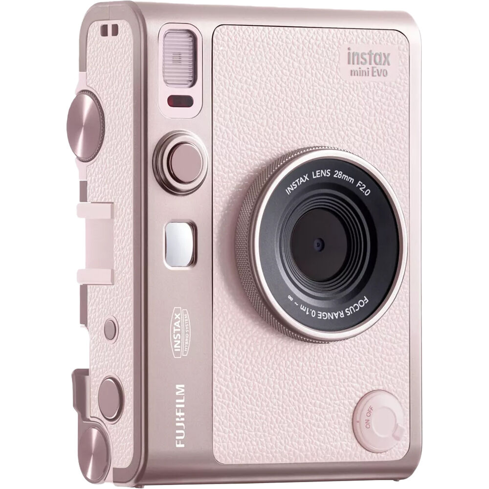 Fujifilm Instax Mini Evo prints instant photos and lets you use 10 fun lens effects for creative shots.