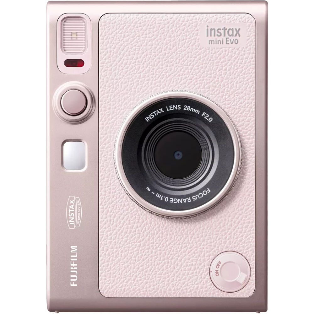 Fujifilm Instax Mini Evo prints instant photos and lets you use 10 fun lens effects for creative shots.