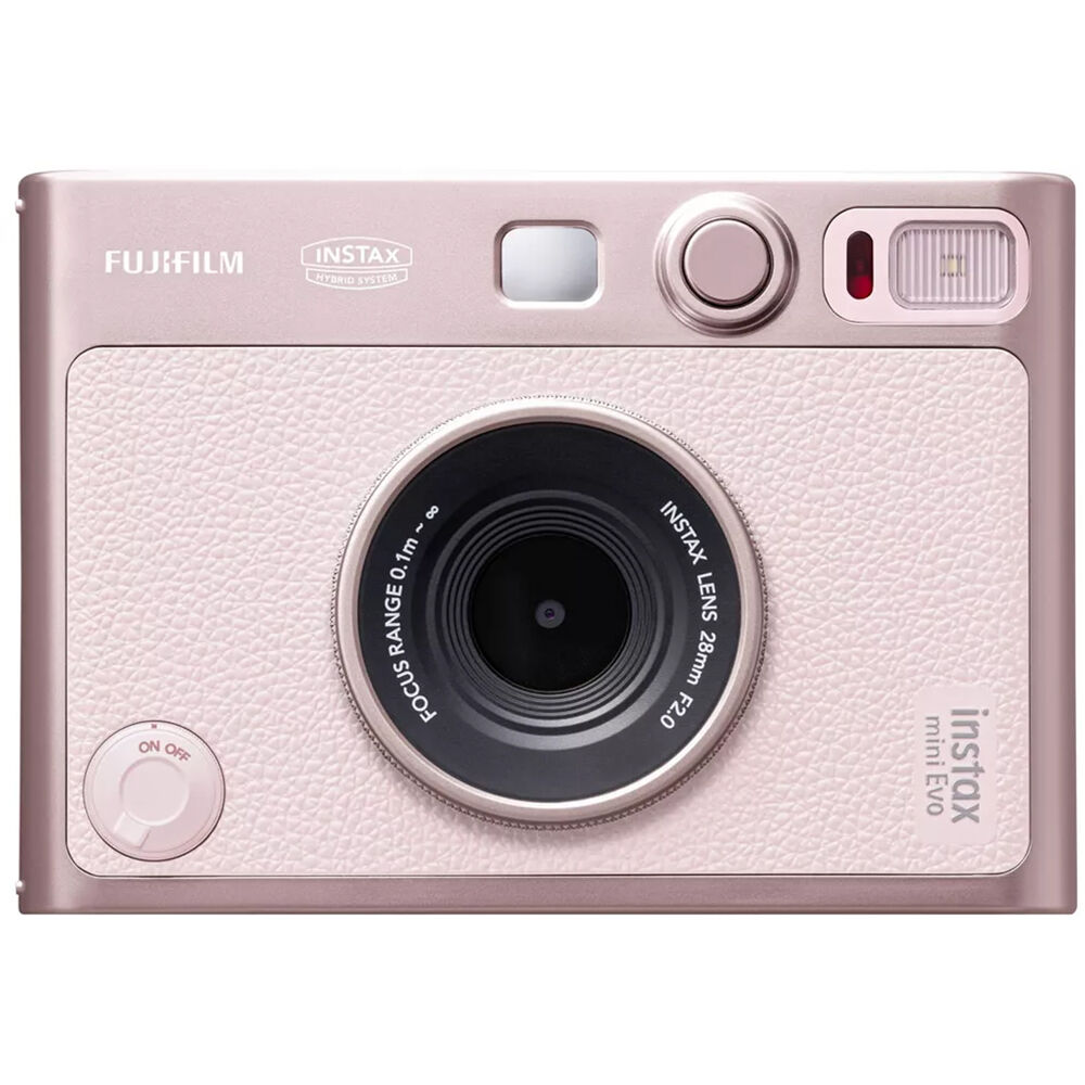 Fujifilm Instax Mini Evo prints instant photos and lets you use 10 fun lens effects for creative shots.
