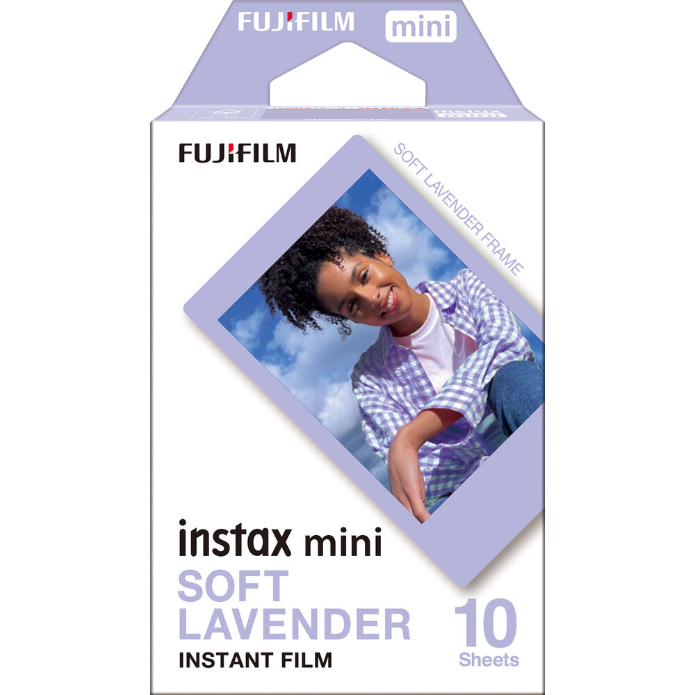 Fujifilm Instax Mini Soft Lavender Instant Film 10 Pack
