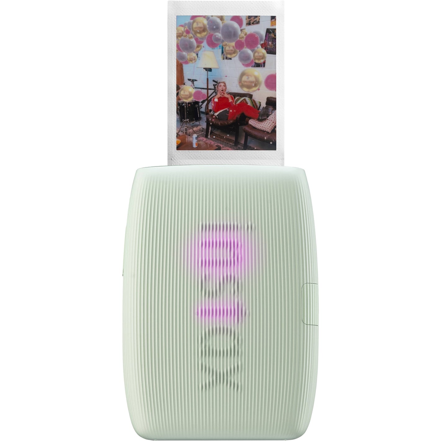 Fujifilm Instax Mini Link 3 Smartphone Printer (Green) – compact wireless printer that creates instant credit card-sized prints directly from your smartphone via Bluetooth.