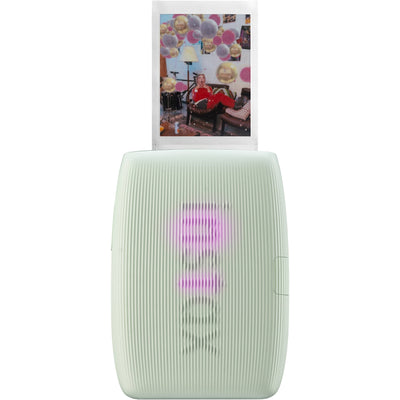 Fujifilm Instax Mini Link 3 Smartphone Printer (Green) – compact wireless printer that creates instant credit card-sized prints directly from your smartphone via Bluetooth.