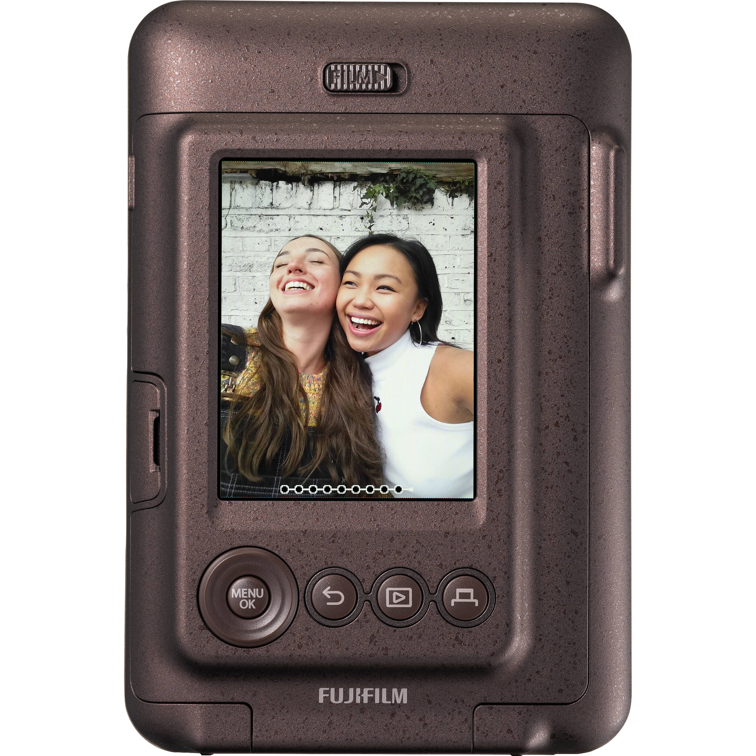 スキャナー FUJIFILM instax mini LiPlay Fujifilm Instax mini LiPlay Hybrid Instant Camera (Bronze