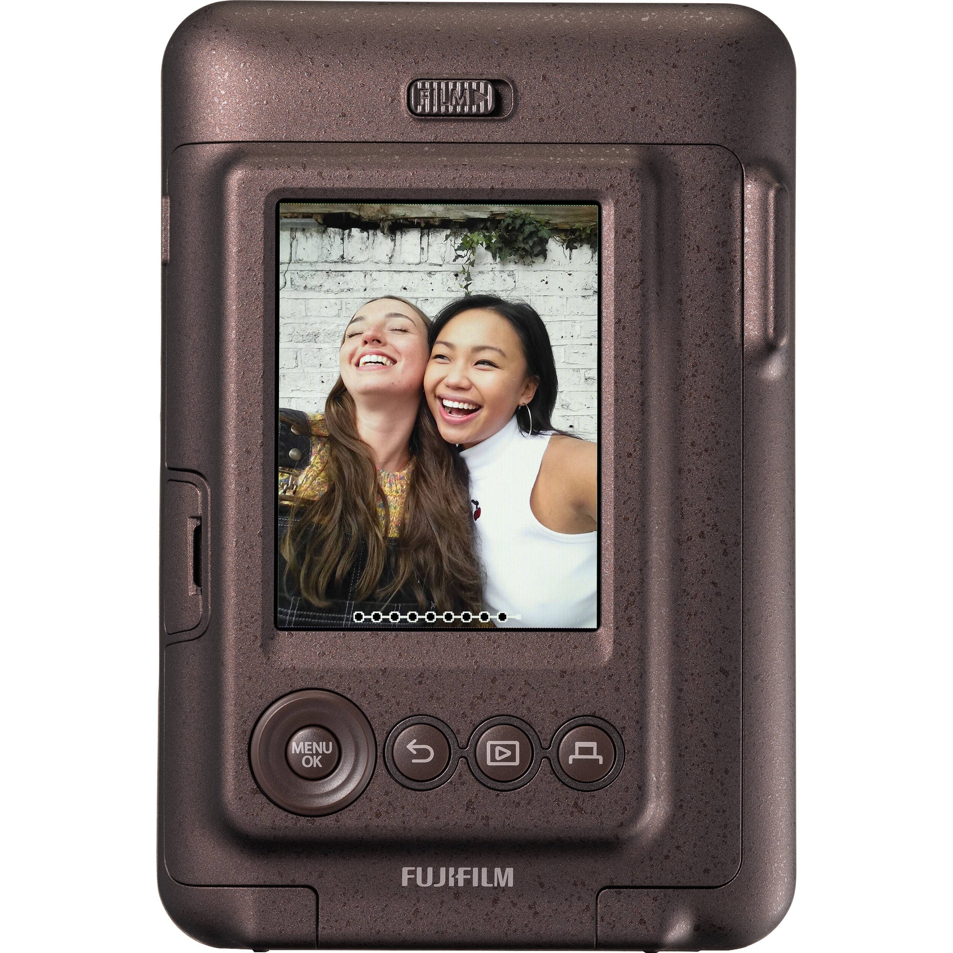 Fujifilm Instax mini LiPlay Hybrid Instant Camera (Bronze