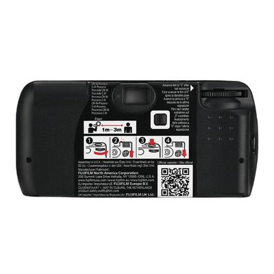 Fujifilm QuickSnap Black and White Disposable Camera