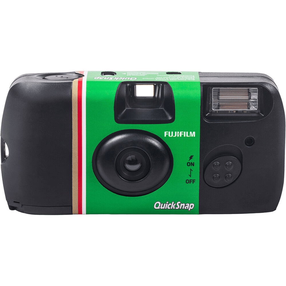 Fujifilm QuickSnap Disposable Camera (27 Exposures) with Built-In Flash