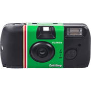Fujifilm QuickSnap Disposable Camera (27 Exposures) with Built-In Flash