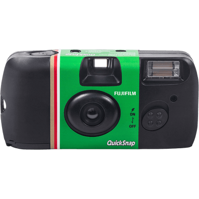 Fujifilm QuickSnap Disposable Camera (27 Exposures) with Built-In Flash