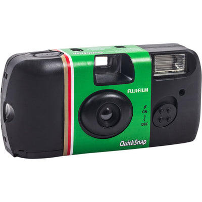 Fujifilm QuickSnap Disposable Camera (27 Exposures) with Built-In Flash