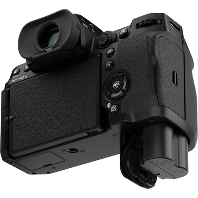 Fujifilm X-H2S mirrorless camera perspective view