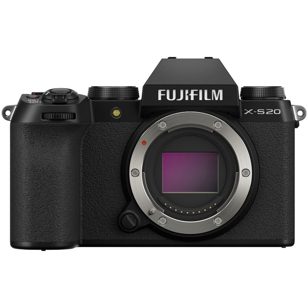 Fujifilm X-S20 Mirrorless Camera (Black) – Outdoorphoto