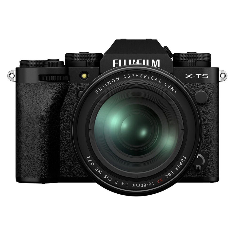 Fujifilm X-T5 Mirrorless Camera + 16-80mm Lens (Black) – Outdoorphoto