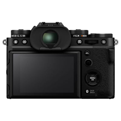 Fujifilm X-T5 Mirrorless Camera with 16-80mm Lens – black APS-C camera kit featuring a 40MP sensor, in-body stabilisation, and versatile zoom lens for stills and video.