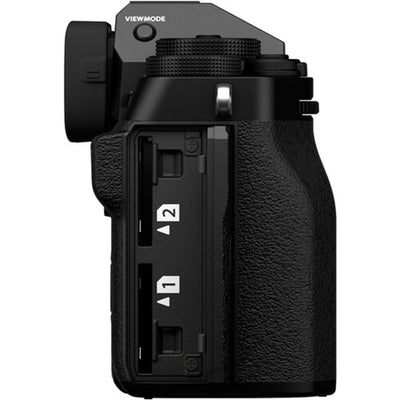 Fujifilm X-T5 Mirrorless Camera (Black) – high-resolution APS-C camera with 40MP sensor, in-body image stabilization, and classic design for advanced photography and video.