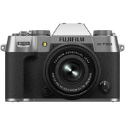 Fujifilm X-T50 Mirrorless Digital Camera with 15-45mm Lens – compact APS-C camera kit featuring a 40MP sensor, Film Simulation modes, and versatile zoom lens for everyday photography and video.