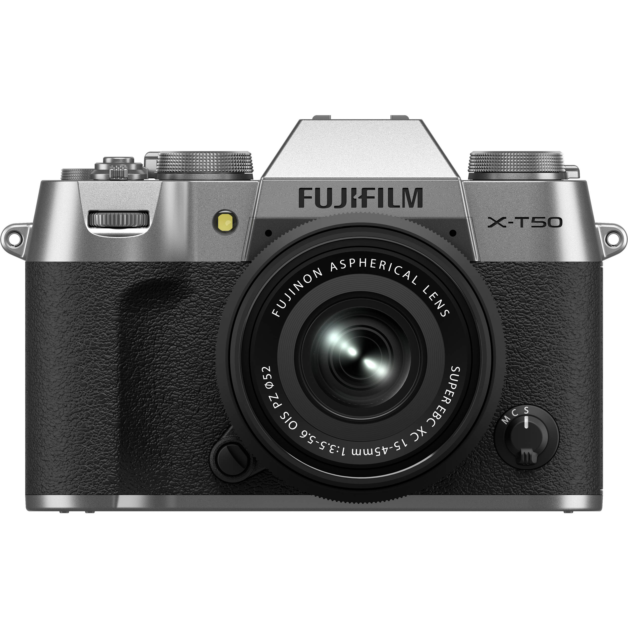 Fujifilm X-T50 Mirrorless Digital Camera with 15-45mm Lens – compact APS-C camera kit featuring a 40MP sensor, Film Simulation modes, and versatile zoom lens for everyday photography and video.