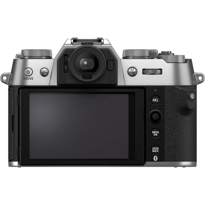 Fujifilm X-T50 Mirrorless Digital Camera with 15-45mm Lens – compact APS-C camera kit featuring a 40MP sensor, Film Simulation modes, and versatile zoom lens for everyday photography and video.