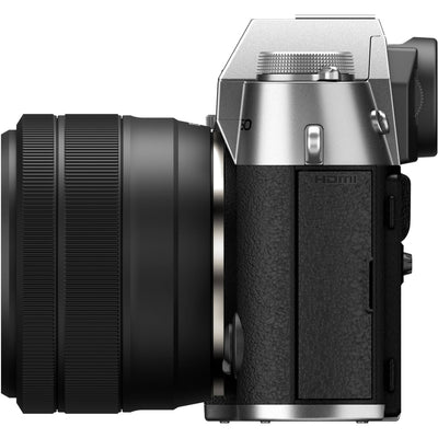 Fujifilm X-T50 Mirrorless Digital Camera with 15-45mm Lens – compact APS-C camera kit featuring a 40MP sensor, Film Simulation modes, and versatile zoom lens for everyday photography and video.