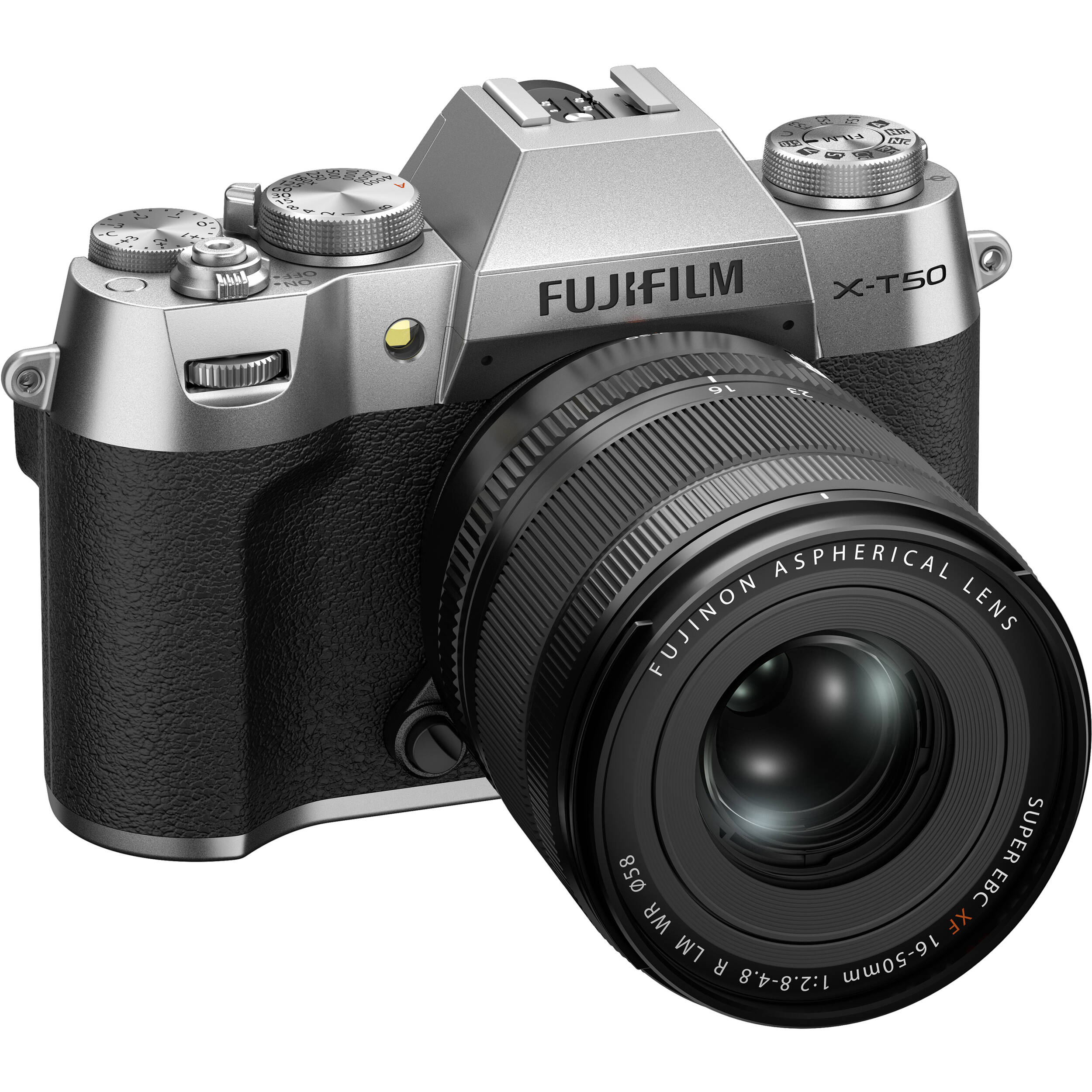 Fujifilm X-T50 Mirrorless Digital Camera + 16-50mm Lens (Silver)