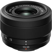 Compact Fujifilm XC 13-33mm lens for travel and portrait photography