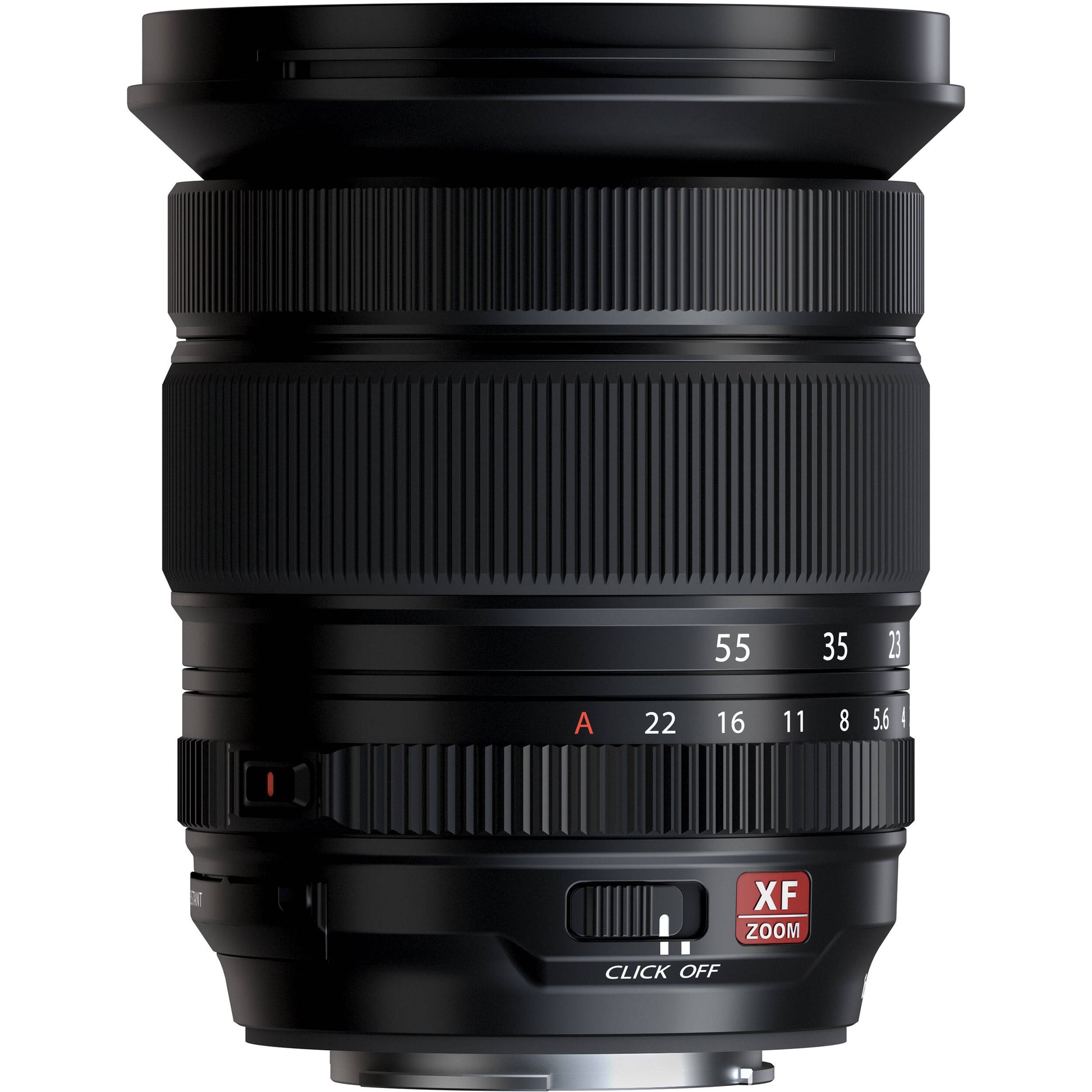Fujifilm XF 16-55mm f/2.8 R LM WR II professional standard zoom lens with fast autofocus and weather sealing for X-Series cameras.