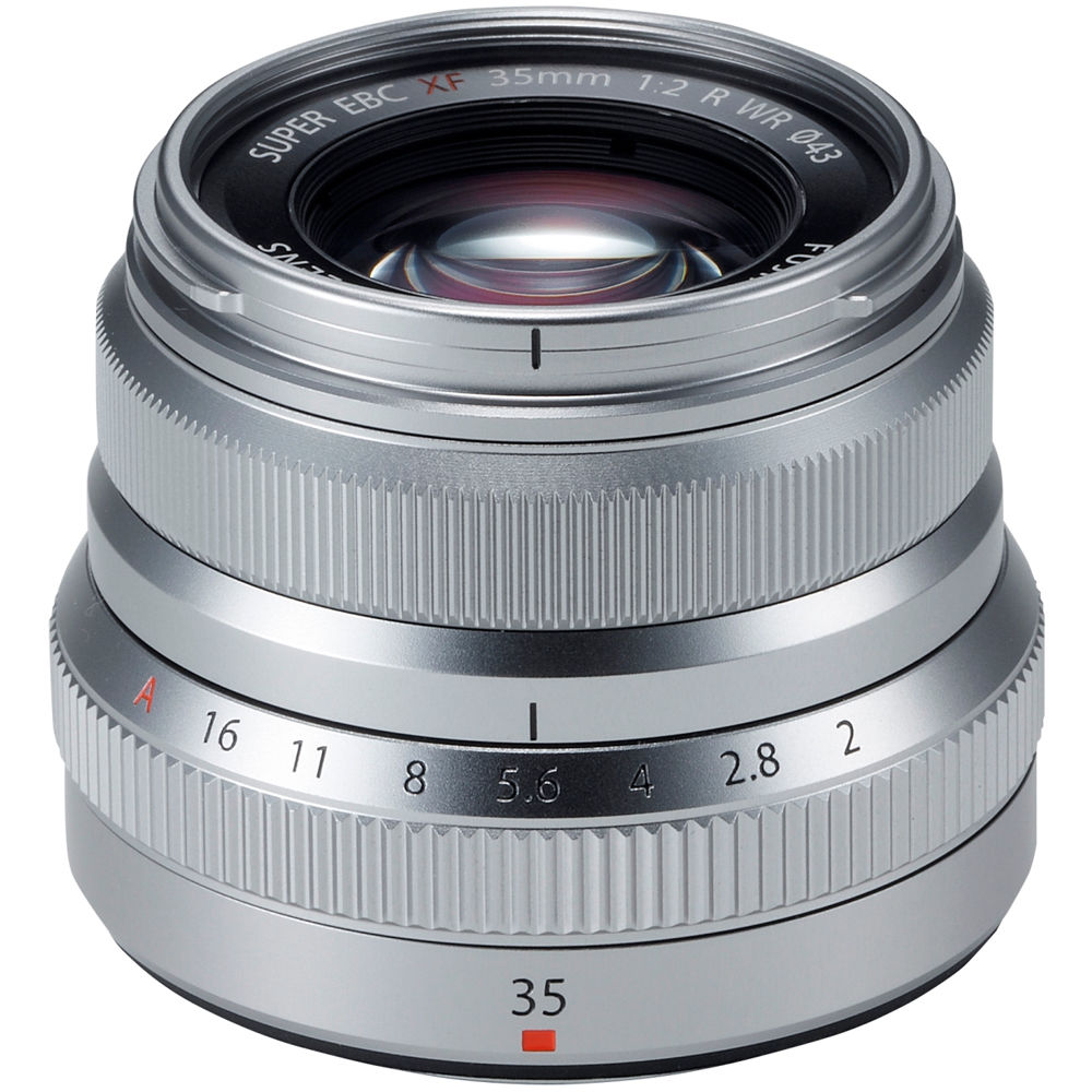 Fujifilm XF 35mm f/2 R WR Lens (Silver) – Outdoorphoto