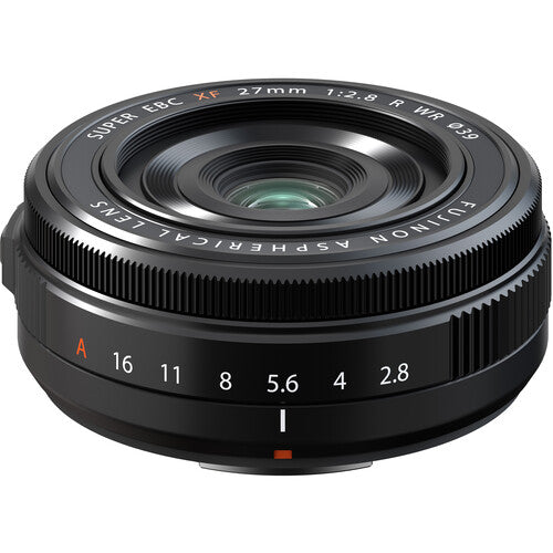 Fujifilm XF 27 mm f/2.8 R WR pancake lens