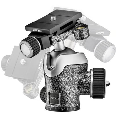 Gitzo S1 Center Ball Heads are conveniently Arca-type compatible. The GH1382QD Gitzo ball head stands 11.2 cm high, holds up to 14 kg and weighs 0.5 kg.