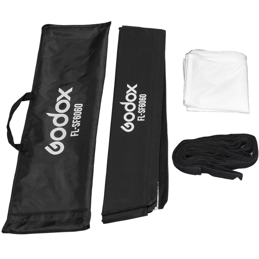 Godox FL150S Flexible LED Light + Softbox + Grid (60x60cm)