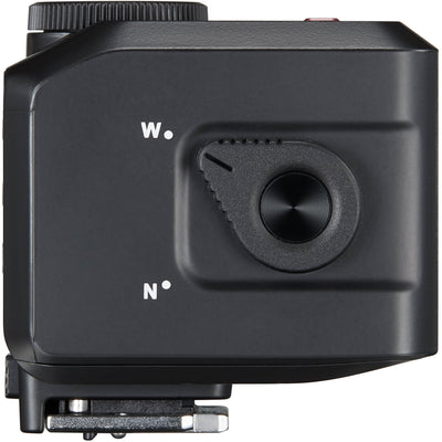 Godox iT30 Pro with built-in diffuser flipped out and the designed quick-release hot shoe locking mechanism.
