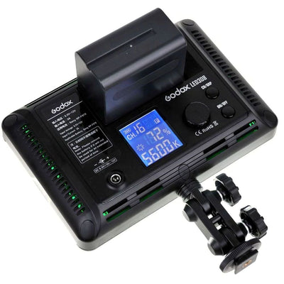Godox LED 308C Video Light with Battery Pack & Charger