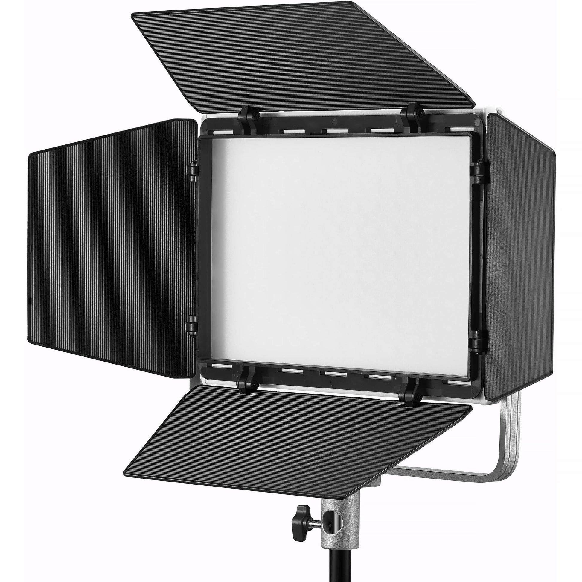 Godox LP600Bi bi-colour LED light panel with barndoors and stand