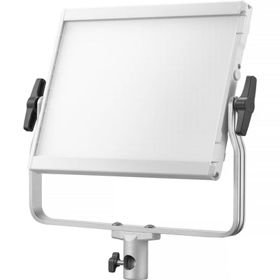 Godox LP600R RGB LED light panel with barndoors and stand