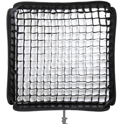 Godox S2 speedlight bracket kit with 80×80 cm softbox and grid—collapsible square softbox with Bowens-style mount
