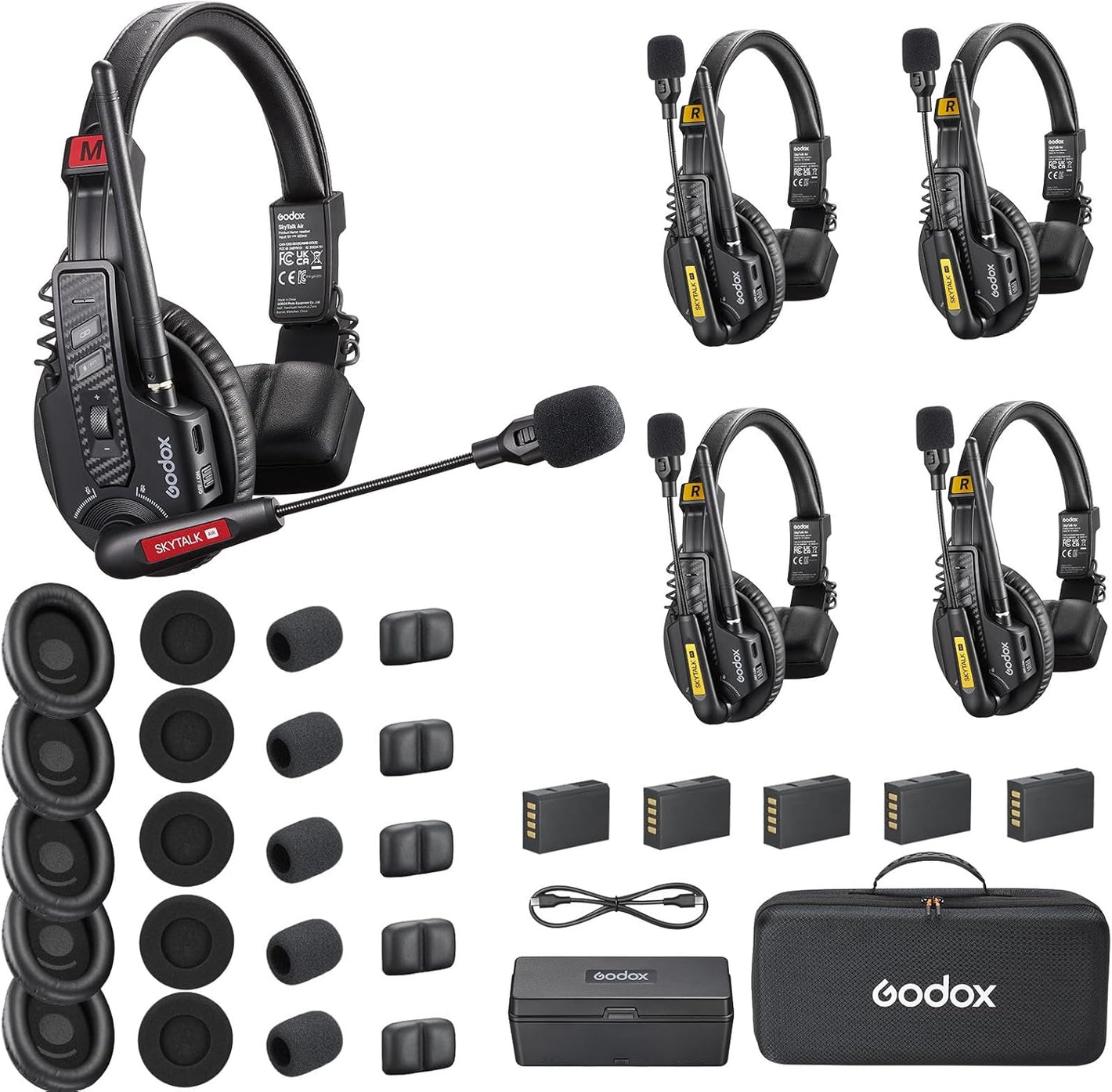Godox SkyTalk Air 5S for seamless team communication, 500m range