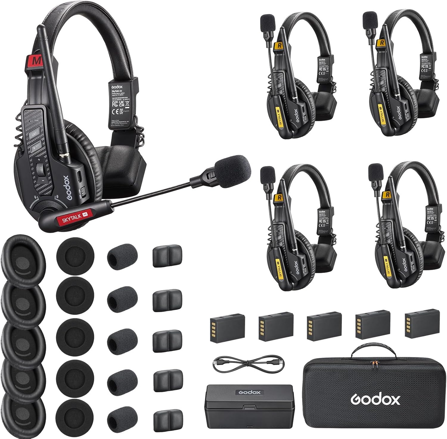 Godox SkyTalk Air 5S for seamless team communication, 500m range