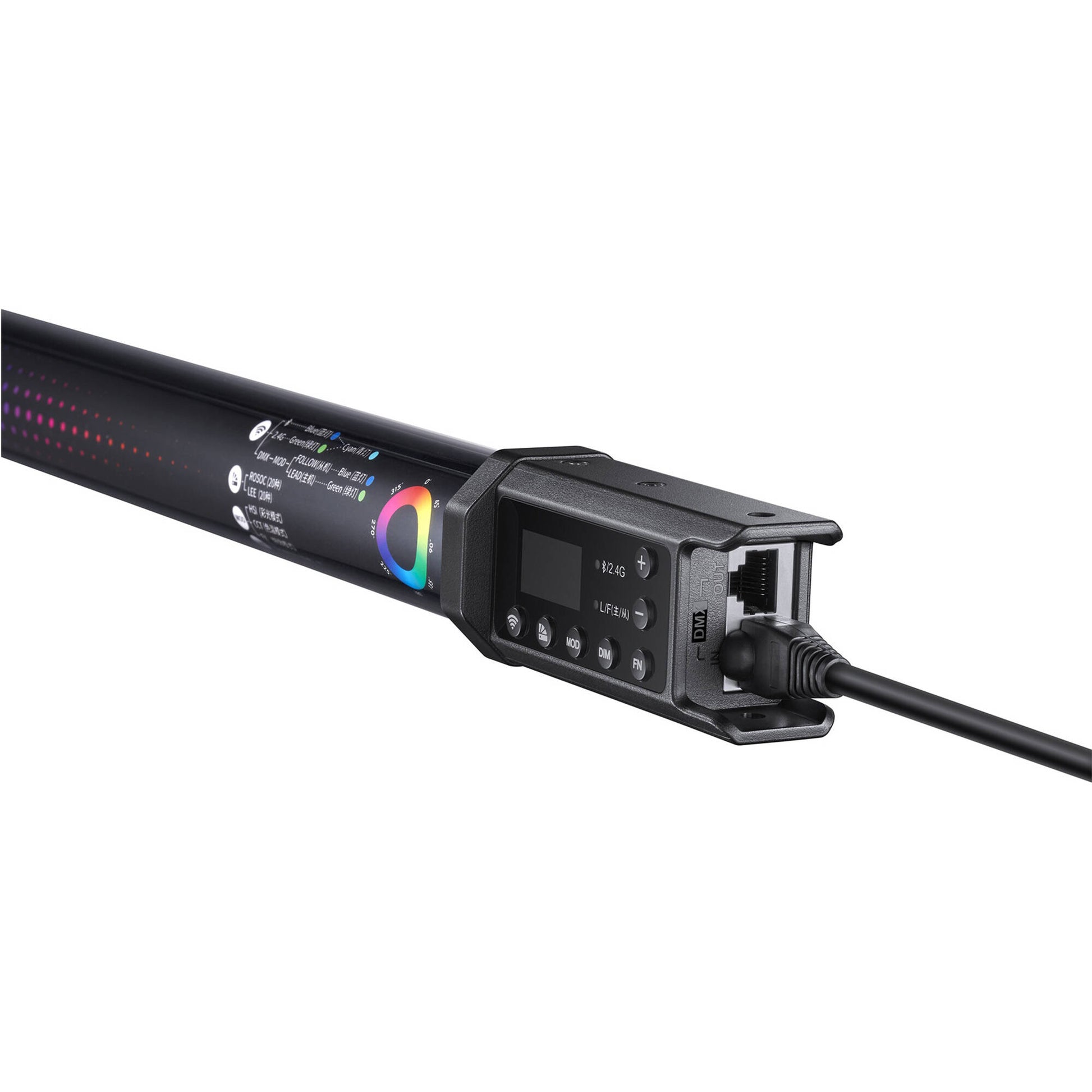 Godox Tube Light with RGB and bi-colour lighting for video