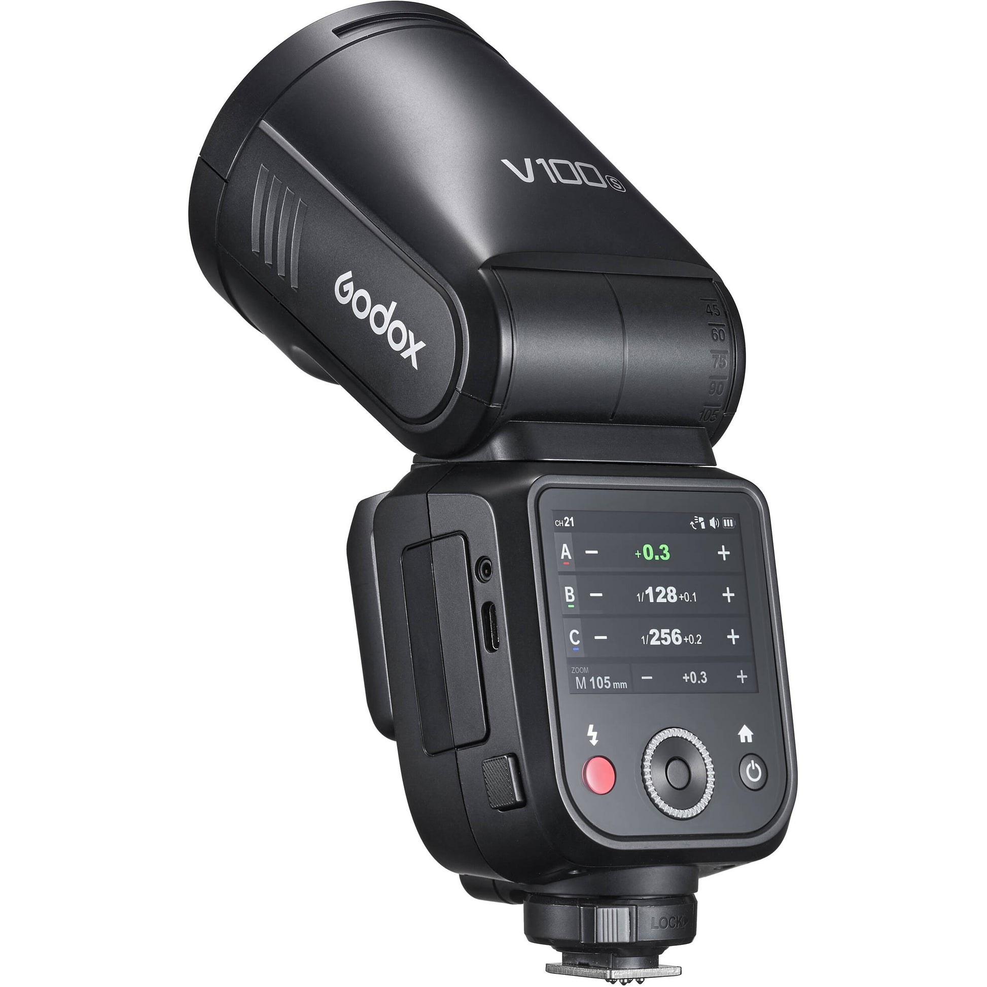 Godox V100 Flash compact 100W professional camera flash with modelling lamp
