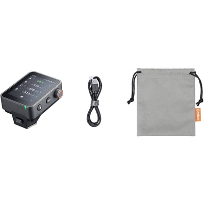 Godox X3Pro TTL wireless flash trigger with touchscreen

