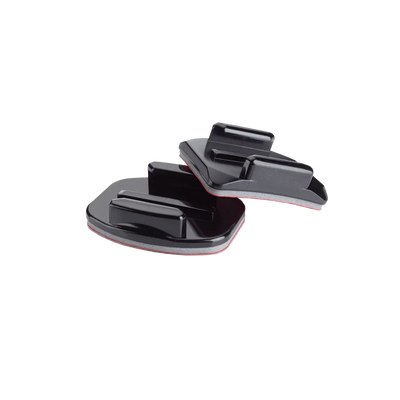 Flat and curved adhesive mounts of Gopro.