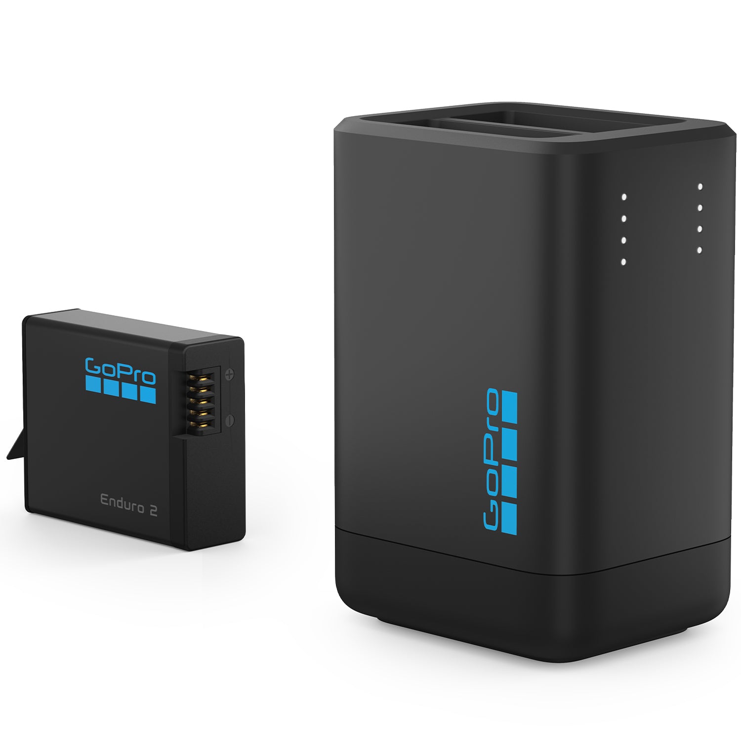 GoPro DUAL CHARGER+ENDURO BATTERIES 未使用 GoPro Dual Battery Charger with Enduro 2 Battery | HERO13