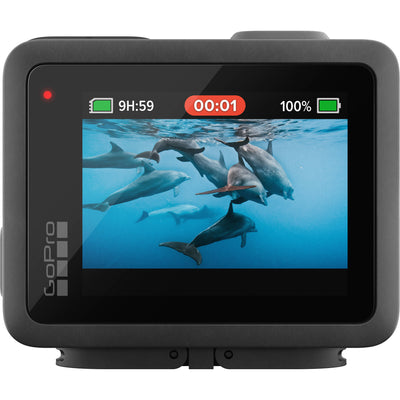 GoPro HERO is a lightweight action camera that offers 4K30 video, 12MP photos with award-winning HyperSmooth stabilisation.