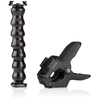 GoPro Jaws Clamp Mount attaching HERO camera to pole