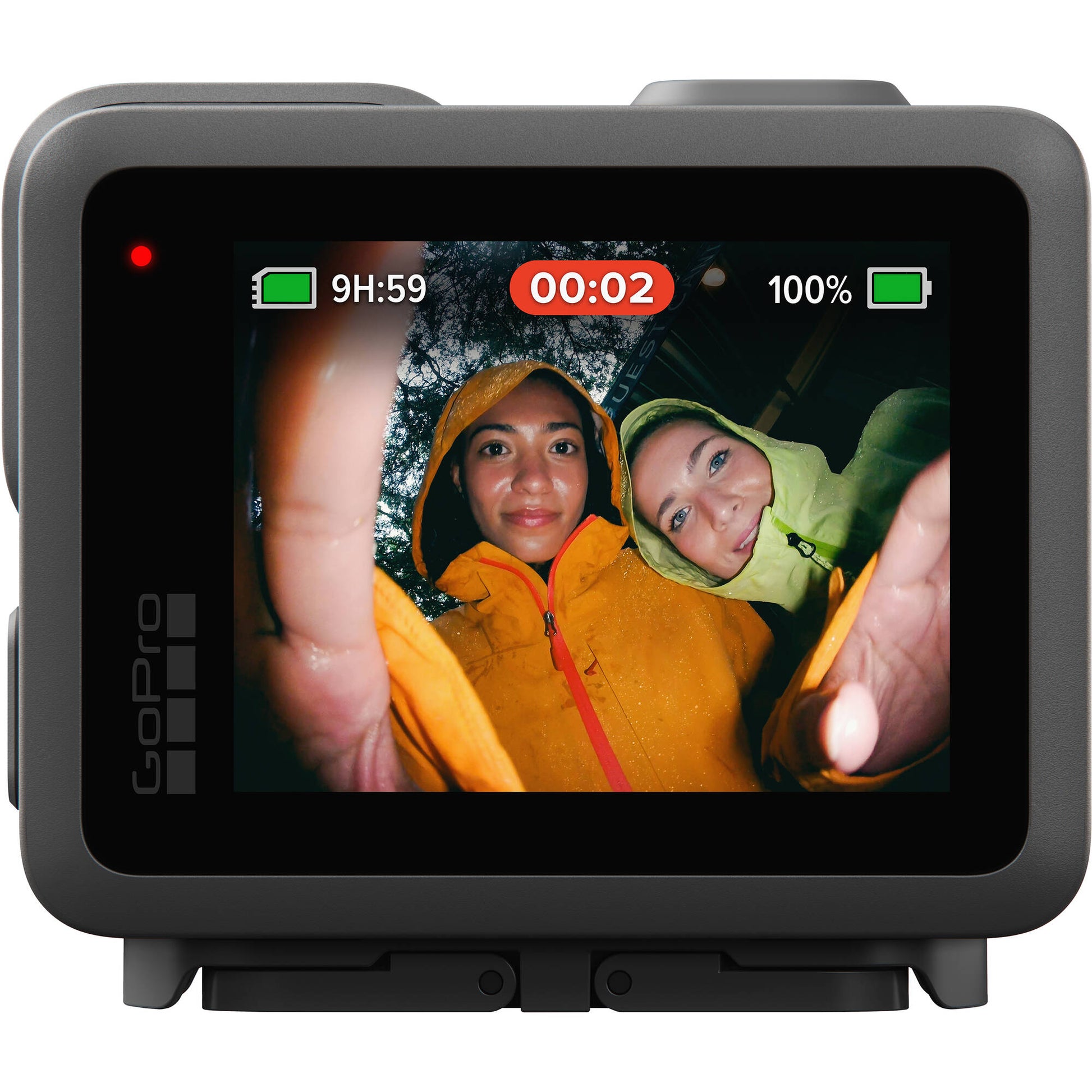 GoPro Lit Hero compact action camera with built-in adjustable light
