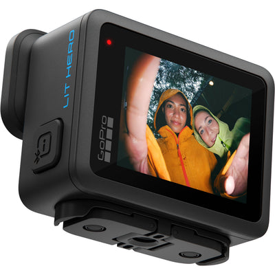GoPro Lit Hero compact action camera with built-in adjustable light
