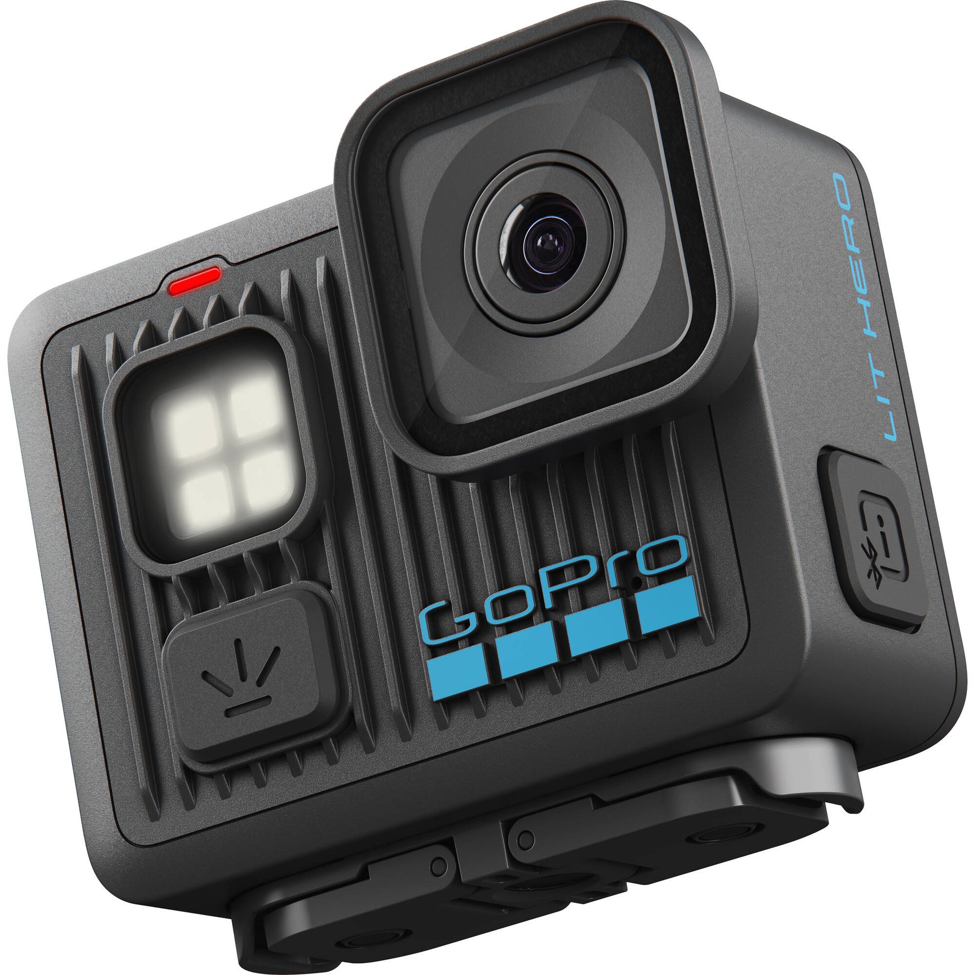 GoPro Lit Hero compact action camera with built-in adjustable light
