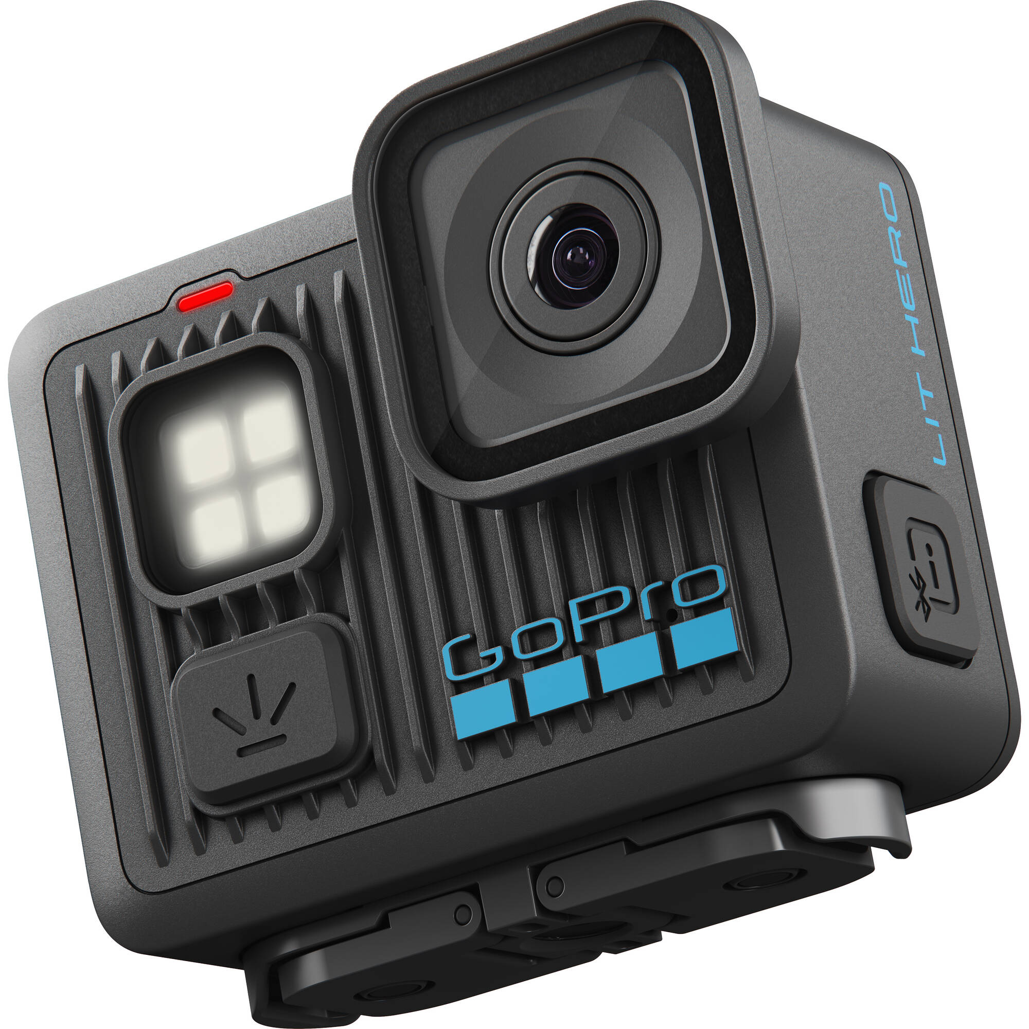 GoPro Lit Hero compact action camera with built-in adjustable light
