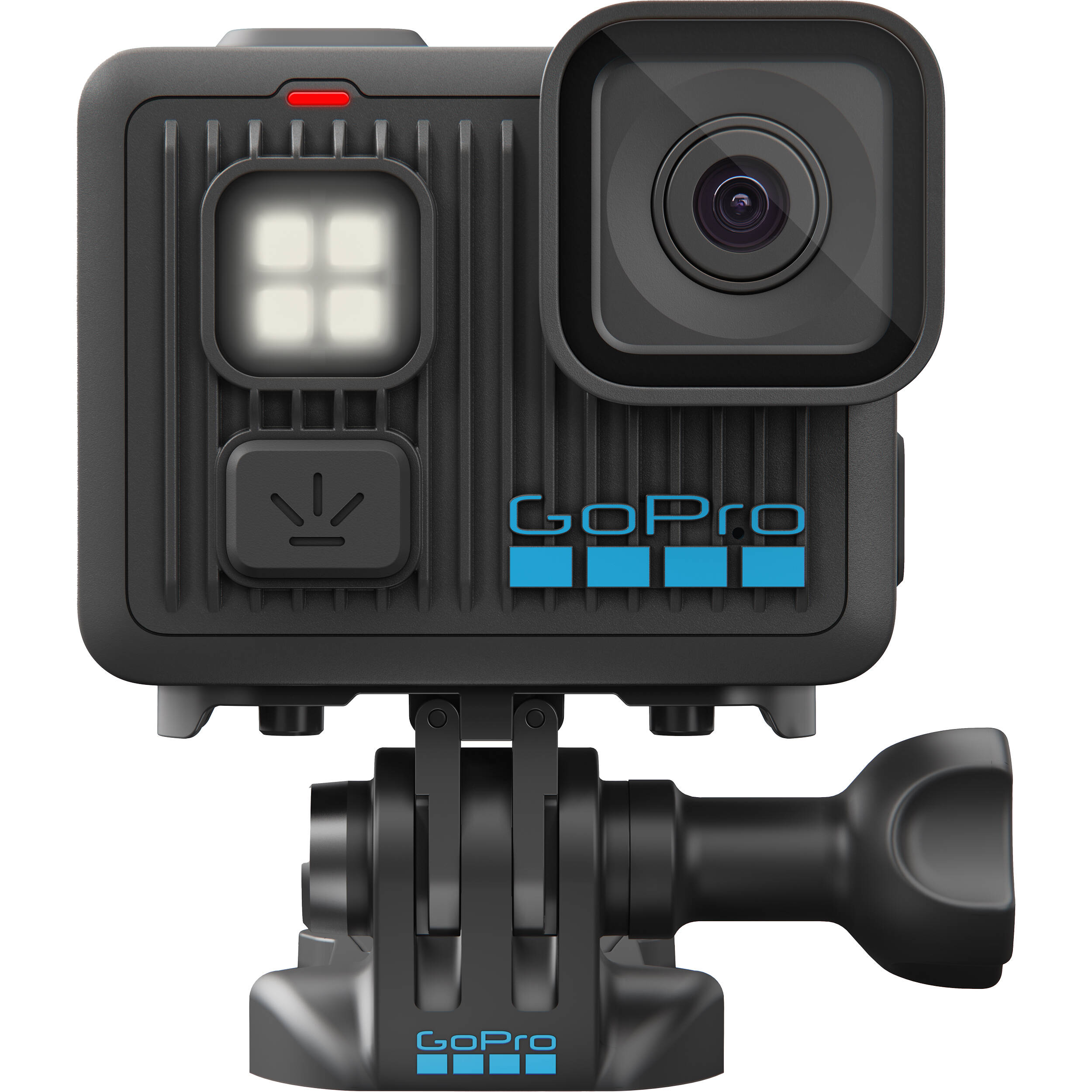GoPro Lit Hero compact action camera with built-in adjustable light
